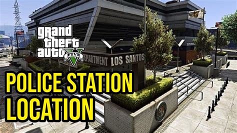 Where is the Police Station in GTA V 2021 - YouTube