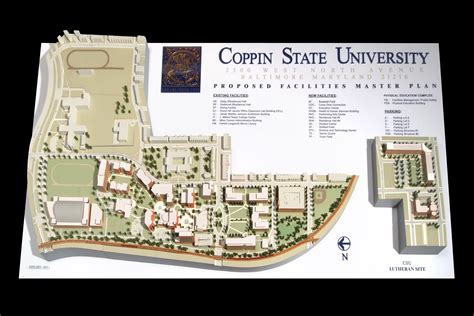 Coppin State University Campus Map - Daveen Francisca