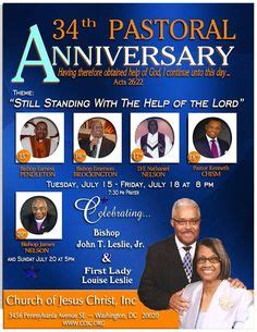 Ultimate Faith Christian Center Invites You to the 9th Pastoral ...