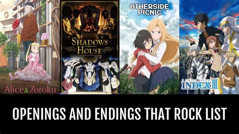 Openings and endings that rock - by ryanshowseason2 | Anime-Planet