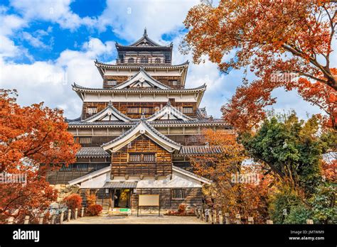 Hiroshima Castle in Hiroshima, Japan Stock Photo - Alamy