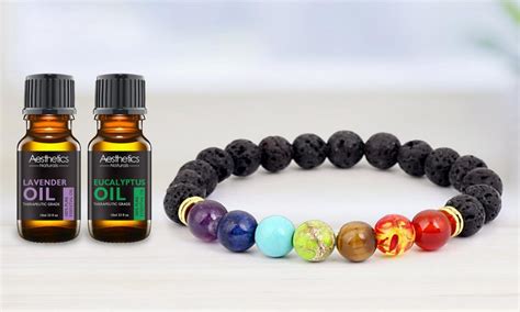 Lava Stone Diffuser Bracelet with Essential Oils for $8.99 or without for $7.99 *Today Only ...