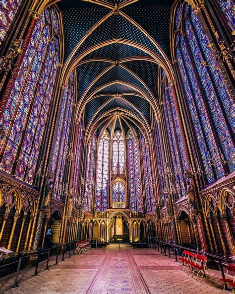 onjour les amis 😊 Inside the most beautiful Gothic church in Europe, the Sainte Chapelle Have ...