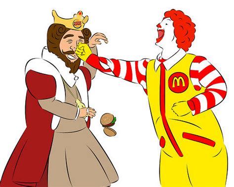 [Image - 540145] | Ronald McDonald VS The Burger King | Know Your Meme