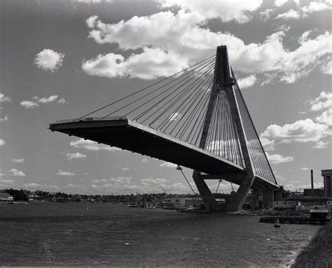 The Anzac Bridge Sydney. 1994 from 'FB: the city of Sydney Archives ...