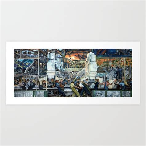 Diego Rivera Murals of the National Palace II Art Print by nobel-art ...