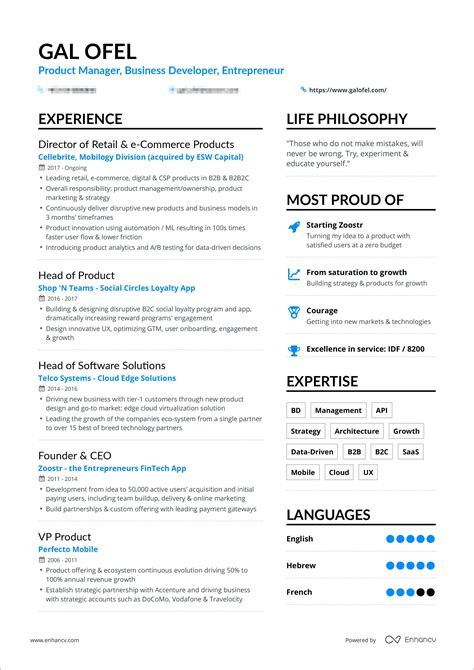 One Page Resume: 3 Examples To Show Its Impact