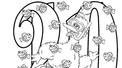 The Number 20 Coloring Page | Kids Coloring… | PBS KIDS for Parents