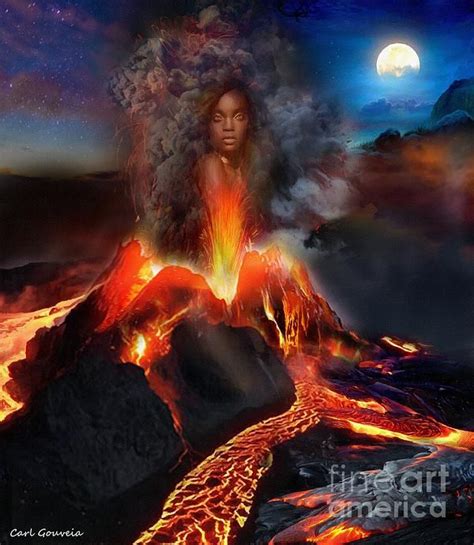 Pele - Volcano Goddess | Goddess, Volcanology, Mythical