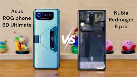 Redmagic 8 pro (VS) Asus ROG phone 6D ultimate - Best gaming phones 2022 | ZTE Nubia Red magic 8 ...