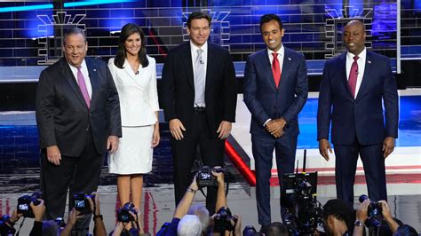 GOP debate: Haley takes incoming fire as presidential candidates battle ...