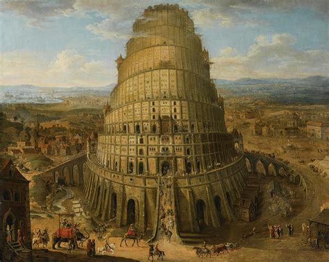 The Tower Of Babel Painting by MotionAge Designs