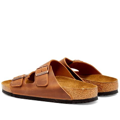 Birkenstock Narrow Fit Arizona Antique Brown | END.