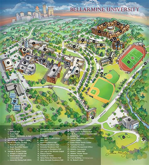 Green River College Campus Map