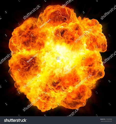 Fireball: Explosion Stock Photo 210529486 : Shutterstock