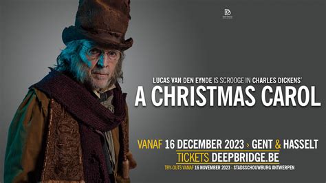 Lucas Van den Eynde wordt Scrooge in nieuwe, volledig Vlaamse versie ...