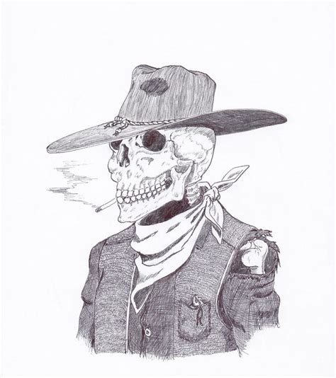 Cowboy Skull-01 by stillarebel on DeviantArt