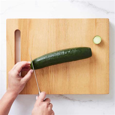 How to Cut a Cucumber