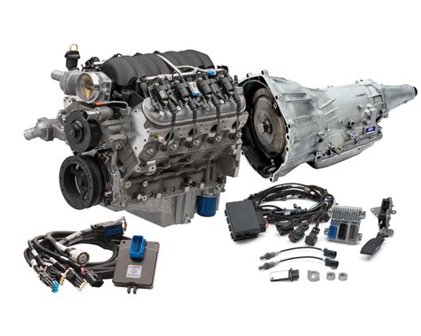 LS3 495 HP Engine with 4L70E Transmission Combo Package by Pace Performance CPSLS34804L70E-X