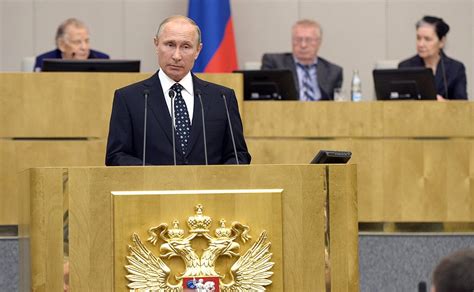 Vladimir Putin addressed State Duma • President of Russia