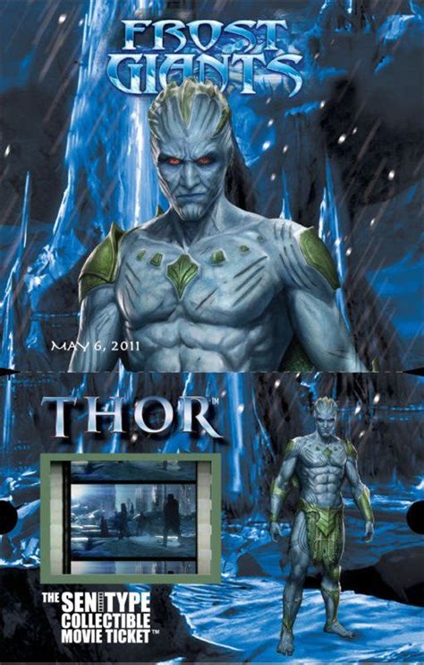 Collectible THOR Tickets Offer New Looks At Warriors Three, & Frost Giant King Laufey! | Thor ...