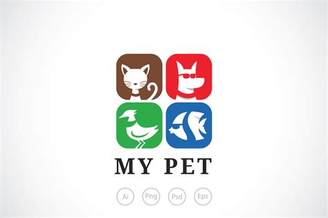 Family Pet Store Logo Template ~ Logo Templates ~ Creative Market