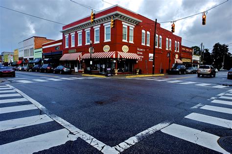 So pretty! The main corner of downtown Apex NC - just a block or so from new homes in Apex ...