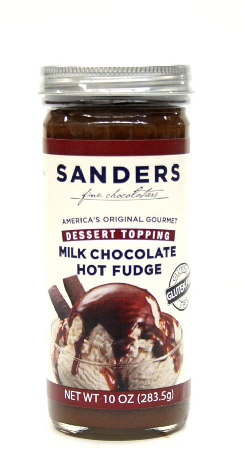 Sanders Milk Chocolate Hot Fudge Dessert Topping | countrymercantile