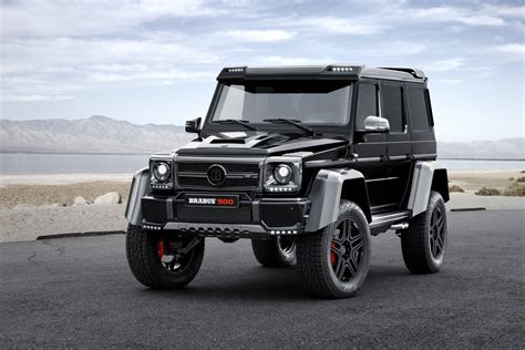 The Mercedes-Benz G500 4x4 to the Power of Two Is Taken to the Power of Brabus - autoevolution