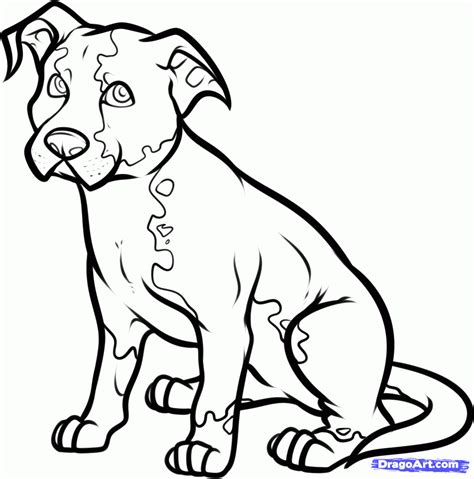 Sketch Drawings of Dogs | LoL Picture Collection