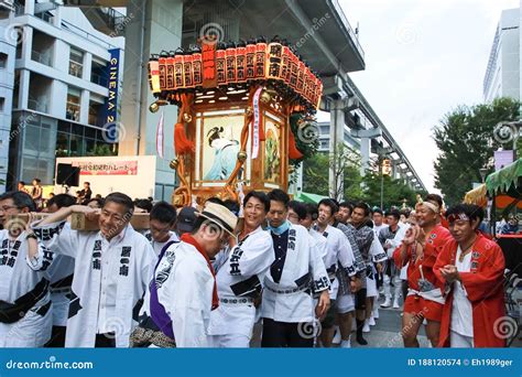 Japanese Portable Shrine `mikoshi` Editorial Photo | CartoonDealer.com #95400681