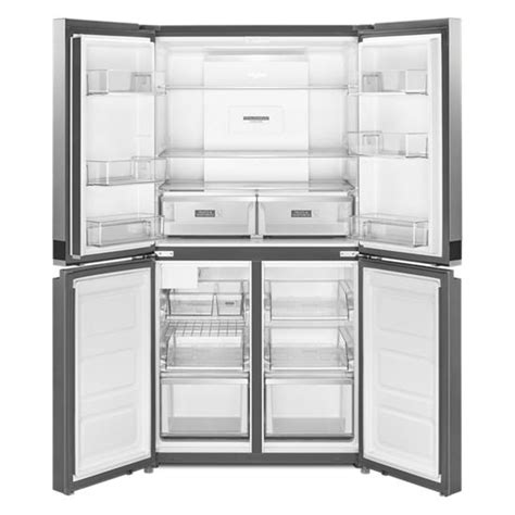 Whirlpool - WRQA59CNKZ - 36-inch Wide Counter Depth 4 Door Refrigerator - 19.4 cu. ft ...