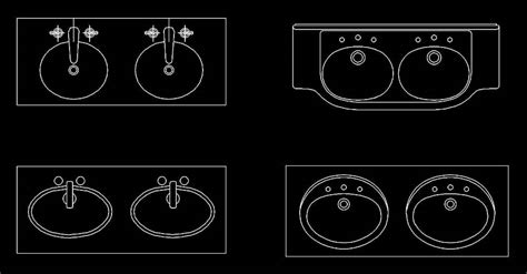 Double Bowl Kitchen Sink Cad Block | Wow Blog