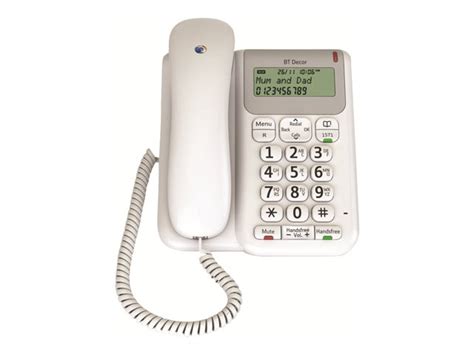 061127 - BT Decor 2200 - corded phone with caller ID/call waiting ...