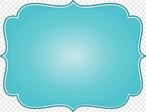 a light blue frame with a white border