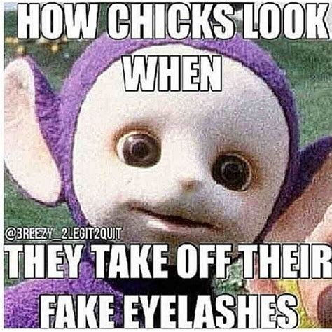 LMAO!! Oh, and with no eyebrows cause they're shaved off? Super scary ...