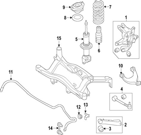 Rear Suspension for 2019 Subaru Outback | TascaParts.com