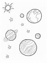 Ks1 Solar System Printables sketch template