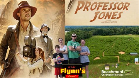 Beachmont Corn Maze 2023 - An Indiana Jones Themed Adventure - YouTube