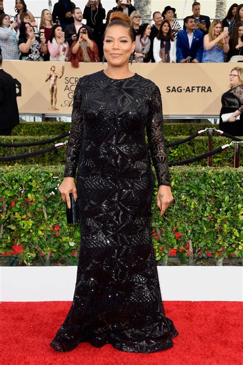 QUEEN LATIFAH at Screen Actors Guild Awards 2016 in Los Angeles 01/30 ...