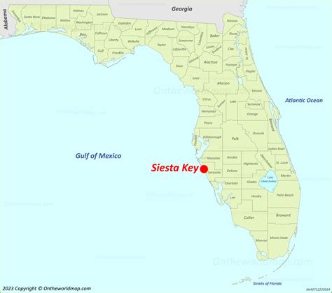 Siesta Key Map | Florida, U.S. | Detailed Maps of Siesta Key