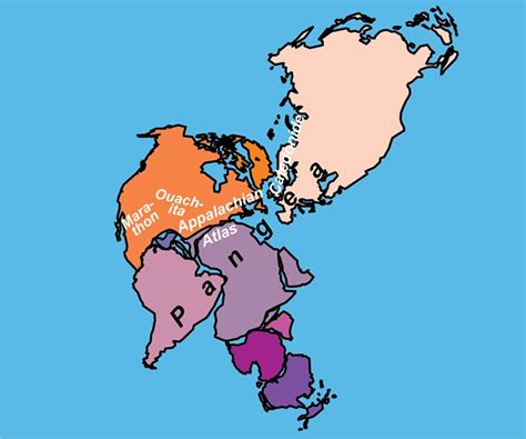 Supercontinent Pangea - Fossils and Paleontology (U.S. National Park Service)