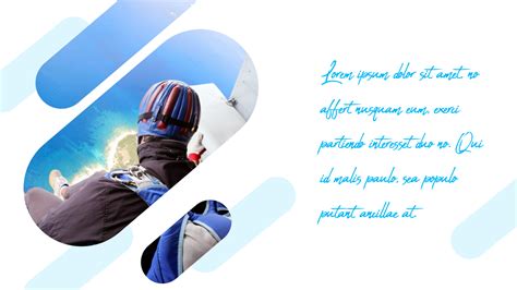 Skydiving premium PowerPoint Templates