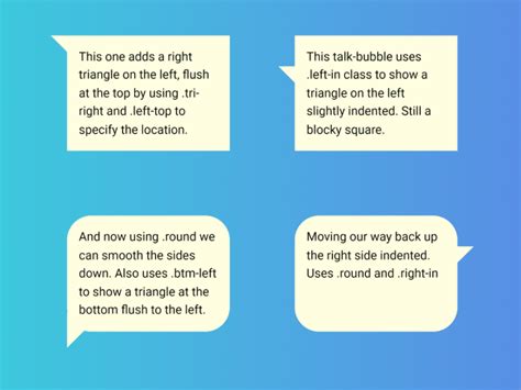 9+ Simple Speech Bubble in CSS — CodeHim