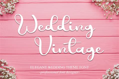 Wedding Vintage Windows font - free for Personal