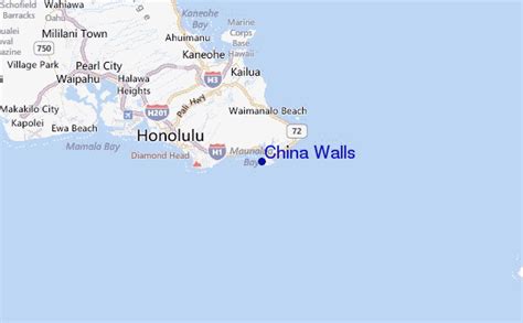 China Walls Surf Forecast and Surf Reports (HAW - Oahu, USA)