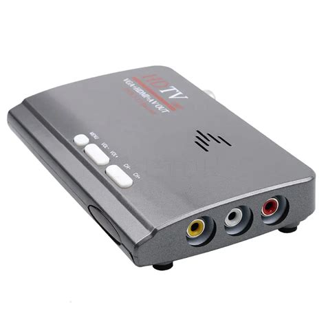 DVB T/DVB T2 TV Tuner Receiver DVB T/T2 TV Box VGA AV CVBS 1080P HDMI ...