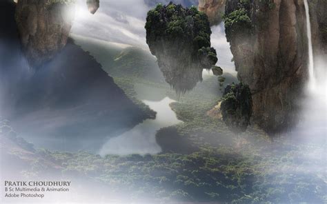 Floating mountains of pandora redone by lian0013 on DeviantArt