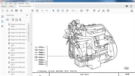 FIAT ALLIS DOZER 8B PARTS MANUAL SN 002101 up - PDF DOWNLOAD ...