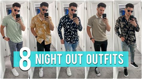 8 Simple & Easy Men's Going Out Outfits | Night Out & Nightclub Outfit ...